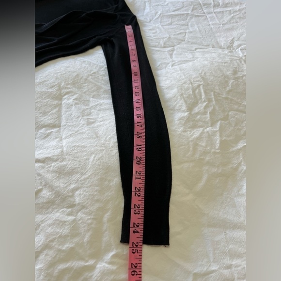 Vince Womens XS Wool Cashmere Blend Cardigan Black Open Front Long Sleeve - Picture 5 of 8